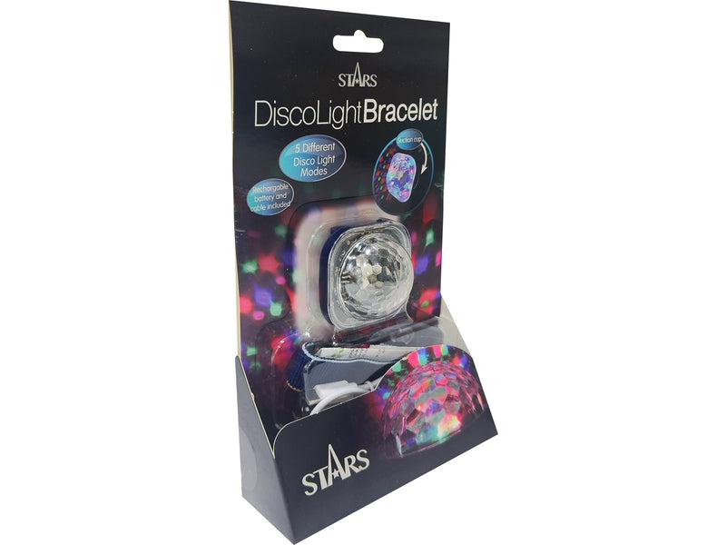 Stars Multicolored Disco Light Bracelet