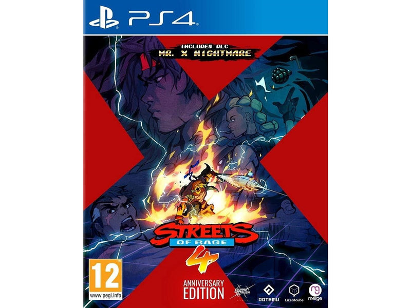 Streets of Rage 4 - Anniversary Edition - Sony PlayStation 4 - Fighting - PEGI 12