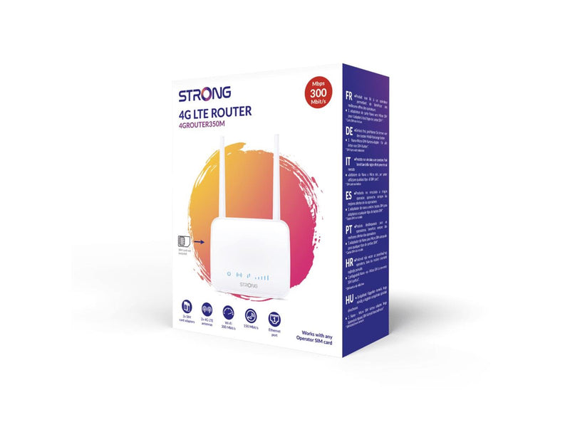 Strong 350 Mini - 4G LTE Wireless router - 300Mbit/s - 4G N Standard - 802.11n