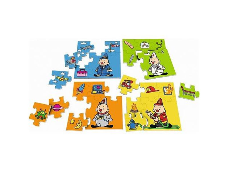 Studio 100 Bumba Puzzle Professions 4in1