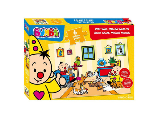Studio 100 Bumba Puzzle Woof Woof Meow Meow - 6 pcs.