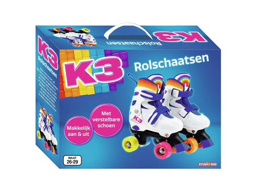 Studio 100 - K3 Roller Skates - size 26-29