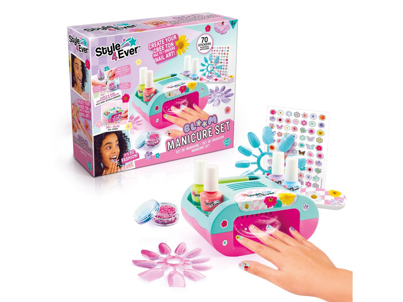 Style 4 Ever Bloom Nail Art Manicure Set