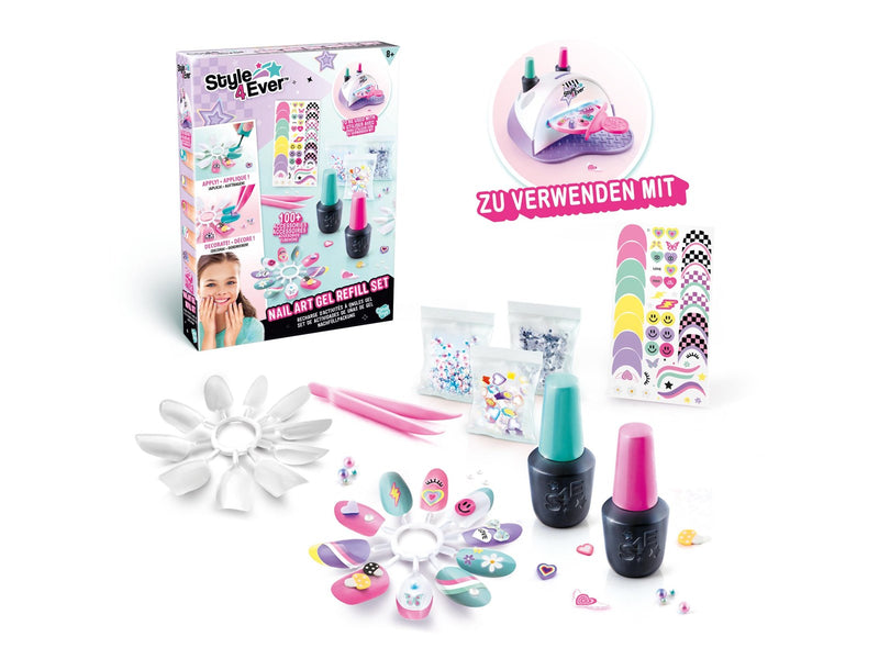 Style 4 Ever Nail Art Gel Refill Kit
