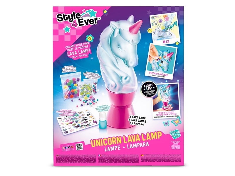 Style 4 Ever Unicorn Lava Lamp DIY