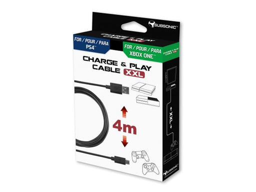 Subsonic Charging cable - Wired Controller Ladekabel - Sony PlayStation 4