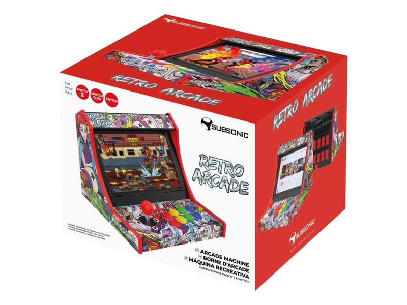 Subsonic - Mini Retro Arcade (Switch And Switch 2 - Wired Arcade stick - Nintendo Switch