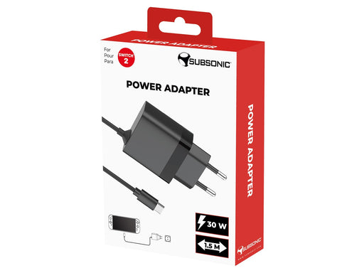 Subsonic Power Adapter - Nintendo Switch 2