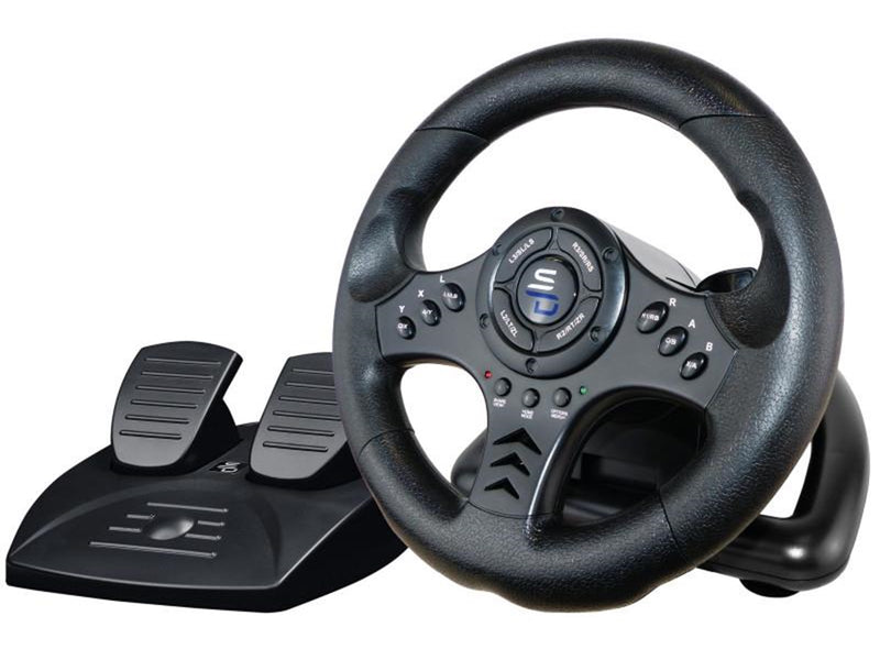 Subsonic Superdrive SV 450 Steering Wheel - Wired Sim Racing Komplettset - Sony PlayStation 4