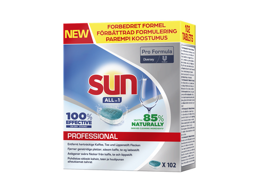 Sun Professional All-in-1 Dishwasher Tablets 102 pcs.