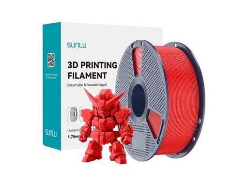 Sunlu PLA+ 2.0 Filament - Red