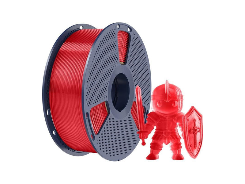 Sunlu PLA+ Filament (Transparent Red)
