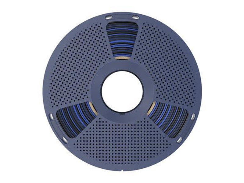 Sunlu PLA+ Silk Dual-Color Filament - Black and Blue