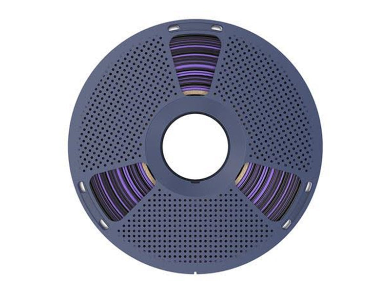 Sunlu PLA+ Silk Dual-Color Filament - Black/Purple