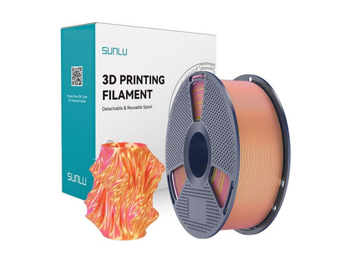 Sunlu PLA+ Silk Dual Color Filament (Pink and Gold