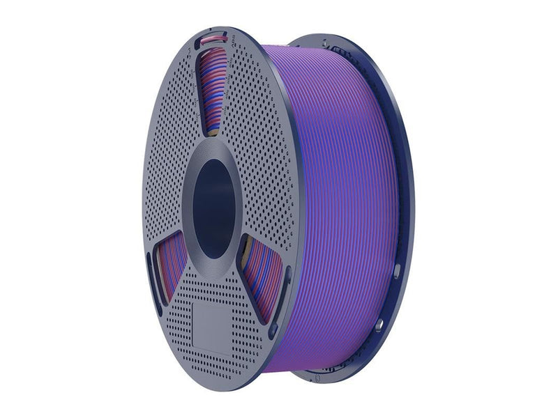 Sunlu PLA+ Silk Dual Color Filament (Red and Blue)