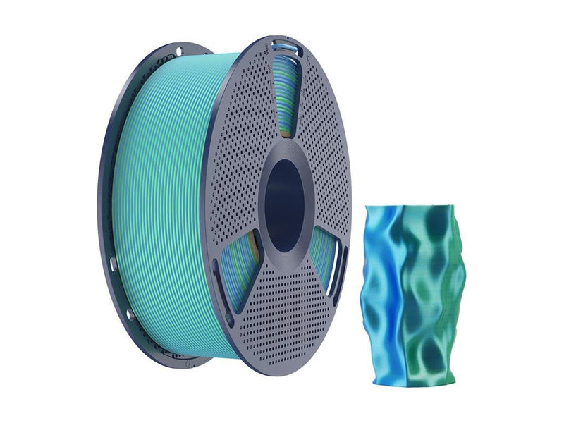 Sunlu PLA+ Silk Dual Color Filament (blue-green)