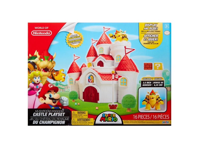 Super Mario Mushroom Kingdom Castle Playset