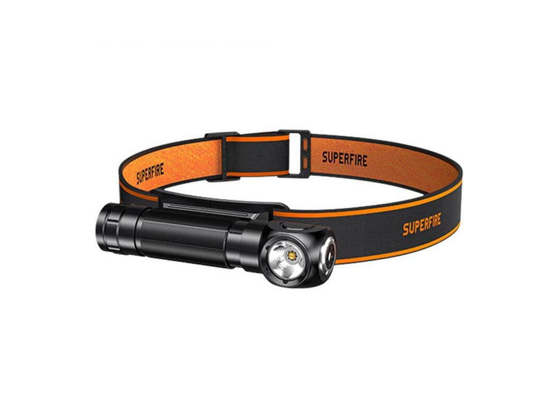 Superfire 2-in-1 Headlamp TH04 600lm USB-C