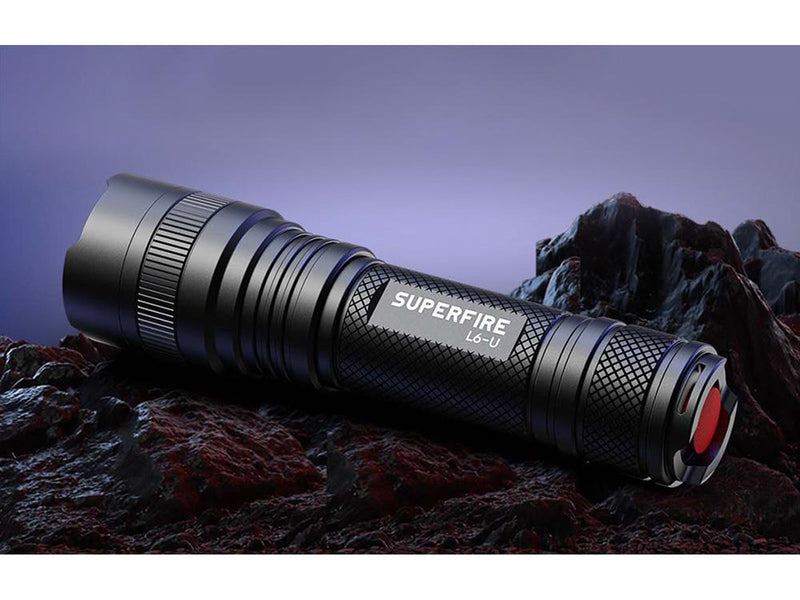 Superfire Flashlight  L6-U 1480lm USB-C
