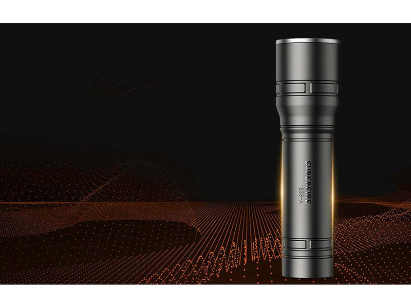 Superfire Flashlight  S33-A USB (black)
