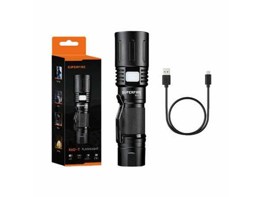 Superfire Flashlight  X60-T 1500lm USB