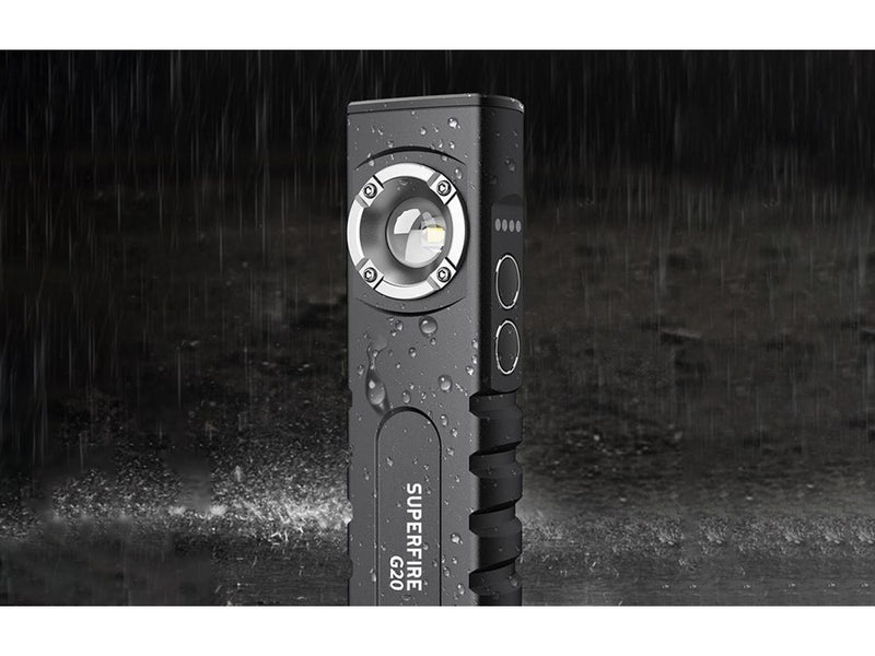 Superfire Multifunction Flashlight SuperFire G20 470lm USB