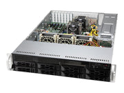 Supermicro SCLA25TQC R609LP - Gehäuse - Server (Rack) - Schwarz