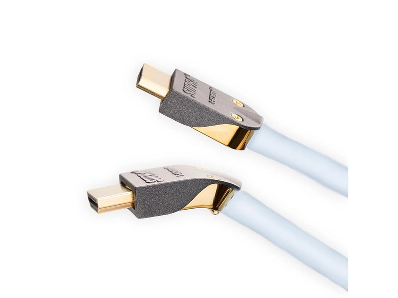 Supra HDMI  2.1 - 0.5 - Blau - 8K - Kabel mit abnehmbarem Steckergehäuse