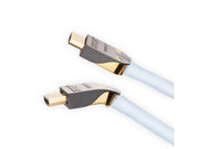 Supra HDMI  2.1 - 4m - Blau - 8K - Kabel mit abnehmbarem Steckergehäuse