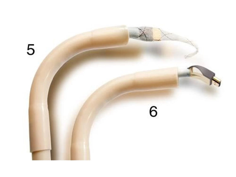 Supra HDMI  2.1 - 5m - Blau - 8K - Kabel mit abnehmbarem Steckergehäuse