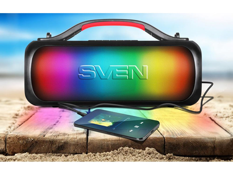 Sven Speakers SVEN PS-360 24W Waterproof Bluetooth (black)