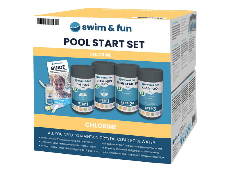 Swim & Fun Chlor-Starterset für Schwimmbäder