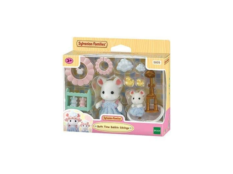 Sylvanian Families Bath Time Bubble Siblings