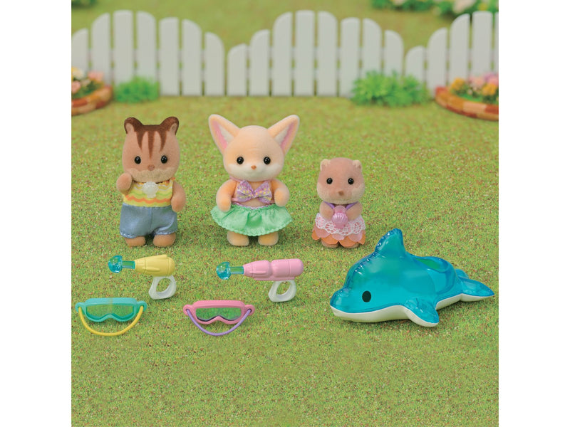 Sylvanian Families Nursery Friends -Pool Fun Trio