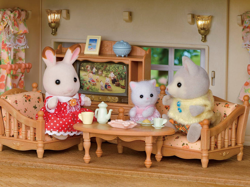 Sylvanian Families Red Roof Country Home -Secret Attic Playroom