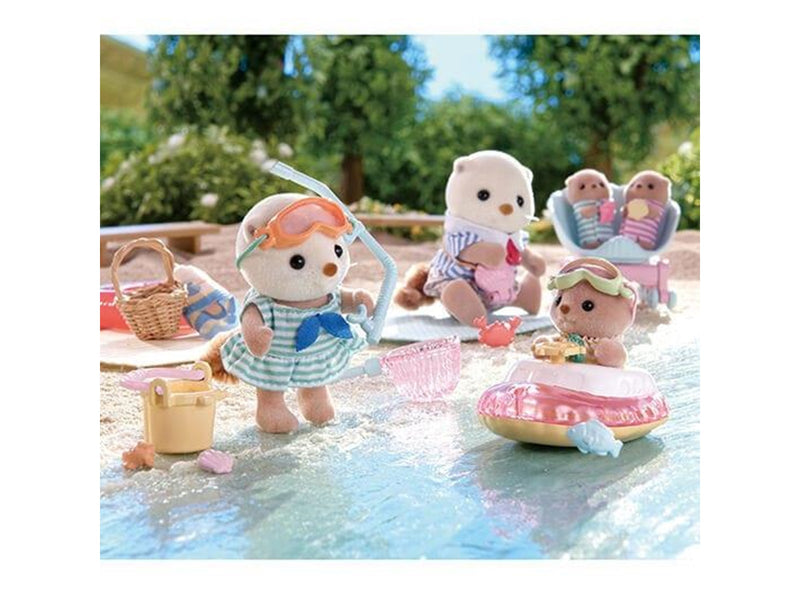 Sylvanian Families Sea Otter Sisters - Splashy Snorkel Set