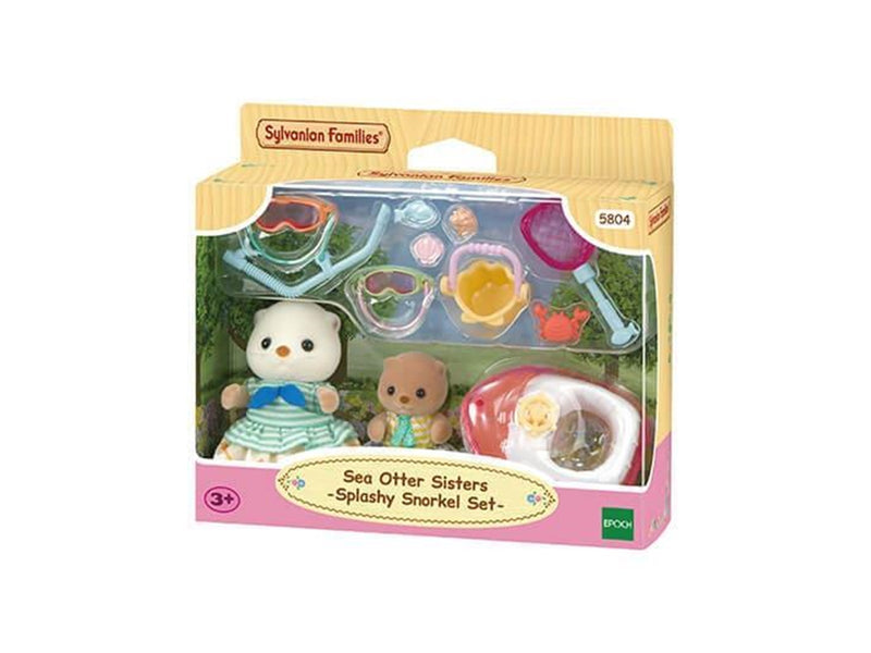 Sylvanian Families Sea Otter Sisters - Splashy Snorkel Set