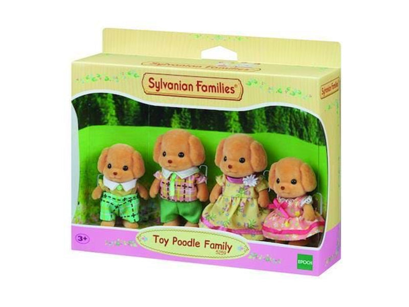 Sylvanian Families Toy Poodle Family / Dollhouse
