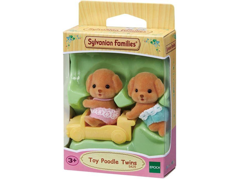 Sylvanian Families Toy Poodle Twins Figures