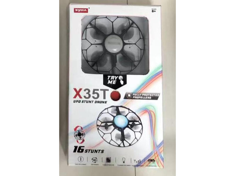 Syma R/C X35T UFO Stunt Drone Black