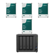 Synology DiskStation DS425+ 24 TB 4 Einschübe NAS-Server Leergehäuse + 4x Synology Plus 3.5' SATA HDD Festplatte 6TB