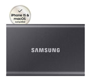 Samsung Portable SSD T7 - 4 TB in Grau