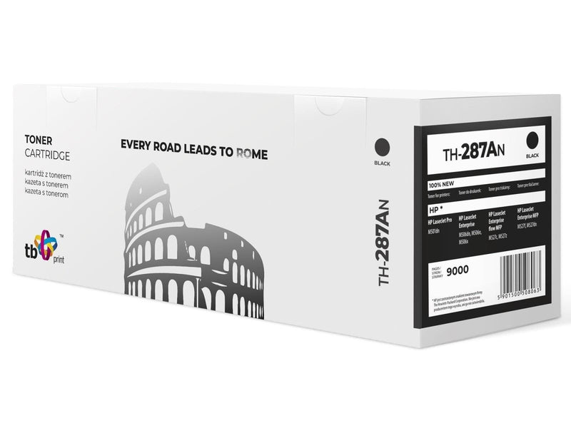 TB Print TB - black - toner cartridge (alternative for: HP CF287A)