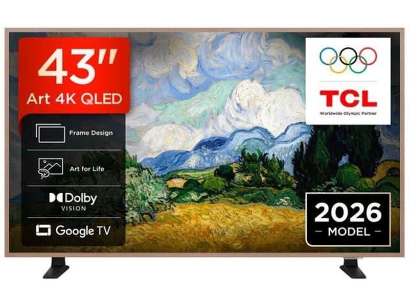 TCL Flachbild TV 43"" A400 Pro – 4K QLED Google TV