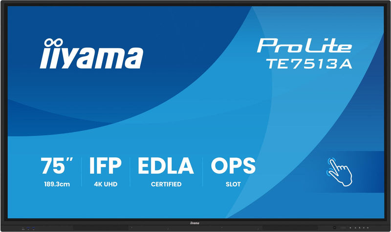 iiyama ProLite TE7513A-B1AG Touch Display 189,3 cm (75')