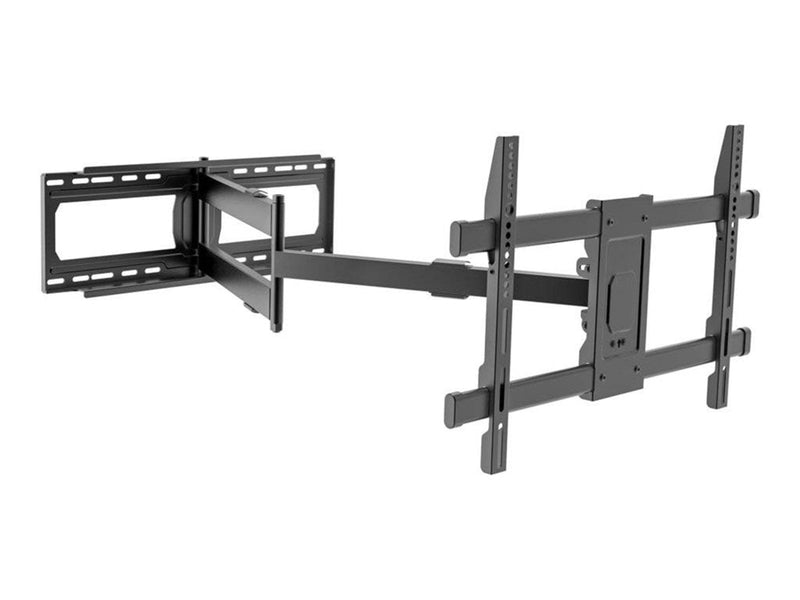 TECHLY mounting kit - full-motion - for flat panel - extra long - black - Max 70 kg - recommended for 80"