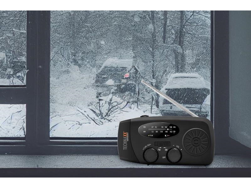 TECHNAXX TX-238 - Emergency Radio - AM/FM - Mono