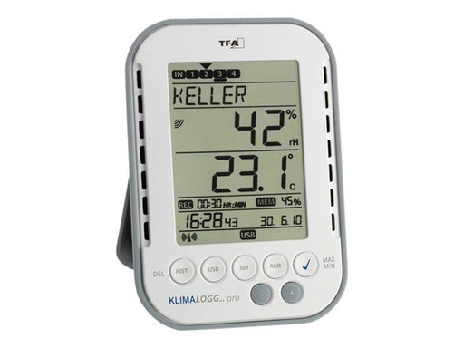 TFA profi Thermo-Hygrometer mit Datenlog  30.3039