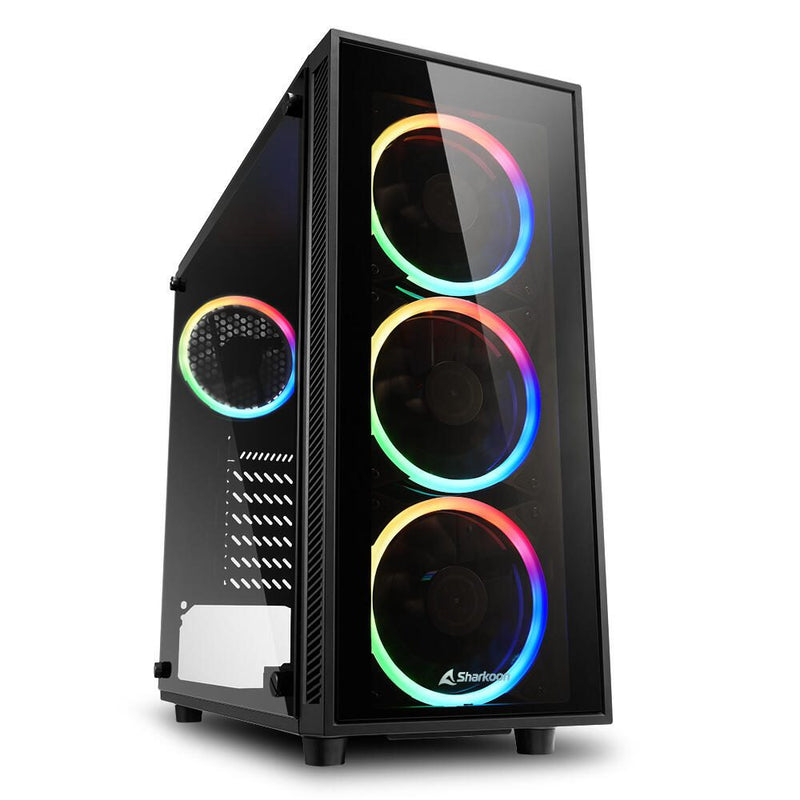 Sharkoon PC Gehäuse TG4 RGB ATX schwarz